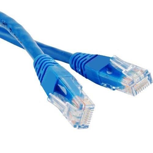 Патч-корд UTP CAT5e медный Cablexpert PP10-10M/B RJ-45 кабель 10 метров - синий