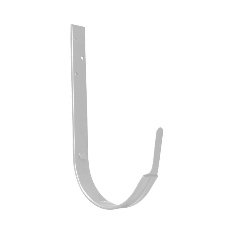 фото Держатель желоба металл белый