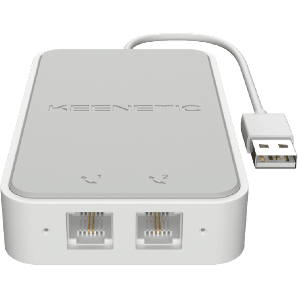 Сетевая карта Keenetic Linear KN-3110 2 x RJ-11 FXS USB 2.0