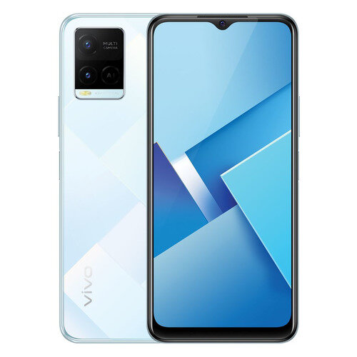 Смартфон vivo Y21 4/64Gb, бриллиантовое сияние