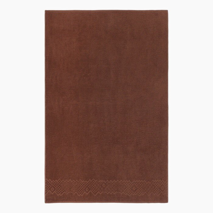 Полотенце махровое Flashlights 30Х70см, цвет коричневый, 295г/м2, 100% хлопок - фотография № 2