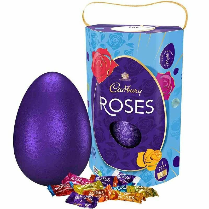 Шоколадное яйцо Roses Cadbury, 4 шт - фотография № 1