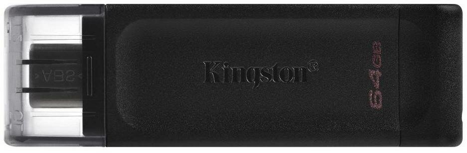 Флешка 64Gb Kingston DT70/64GB USB 3.0 черный