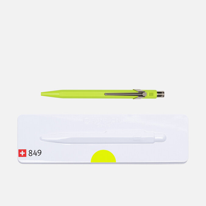 Ручка Caran d'Ache 849 Popline Fluorescent жёлтый , Размер ONE SIZE