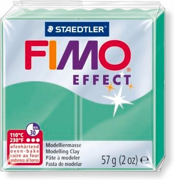 Полимерная глина FIMO Effect 506, зеленый нефрит, 57г