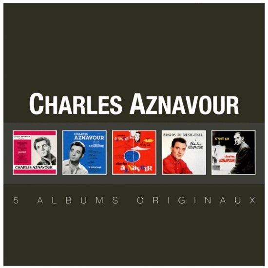 Компакт-диск WARNER MUSIC Charles Aznavour - 5 Albums Originaux (5CD)