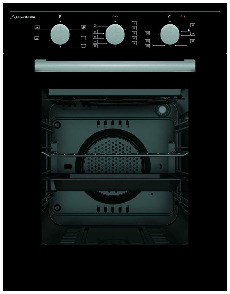 Встраиваемый электрический духовой шкаф Schaub Lorenz SLB ES 4610 black