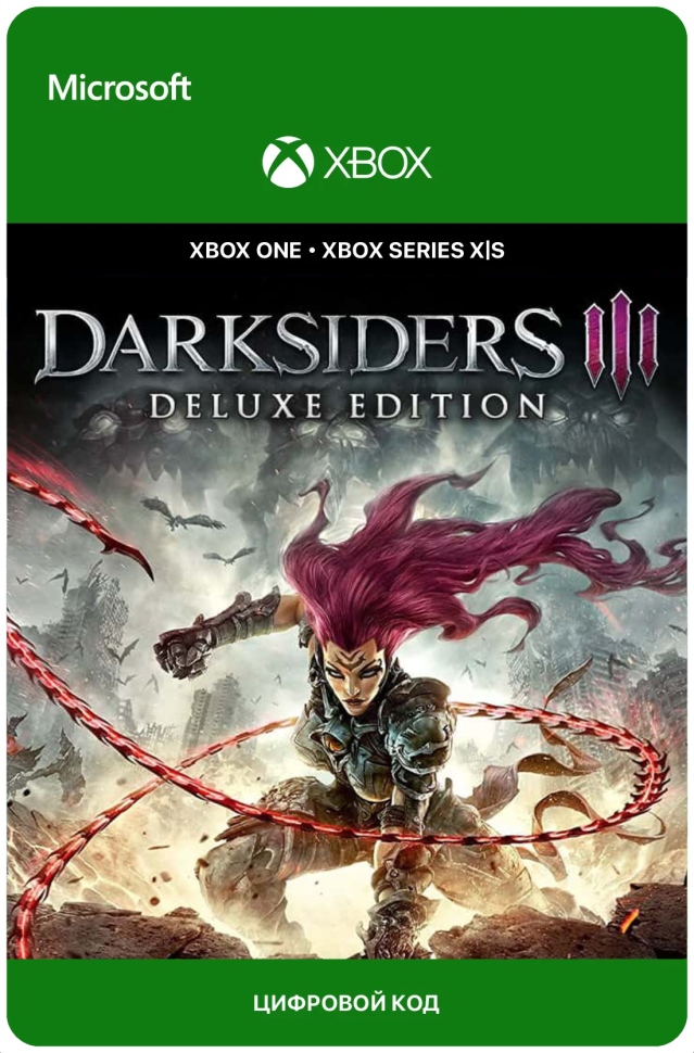 Игра Darksiders III - Deluxe Edition для Xbox One/Series X|S (Аргентина), русский перевод, электронный ключ