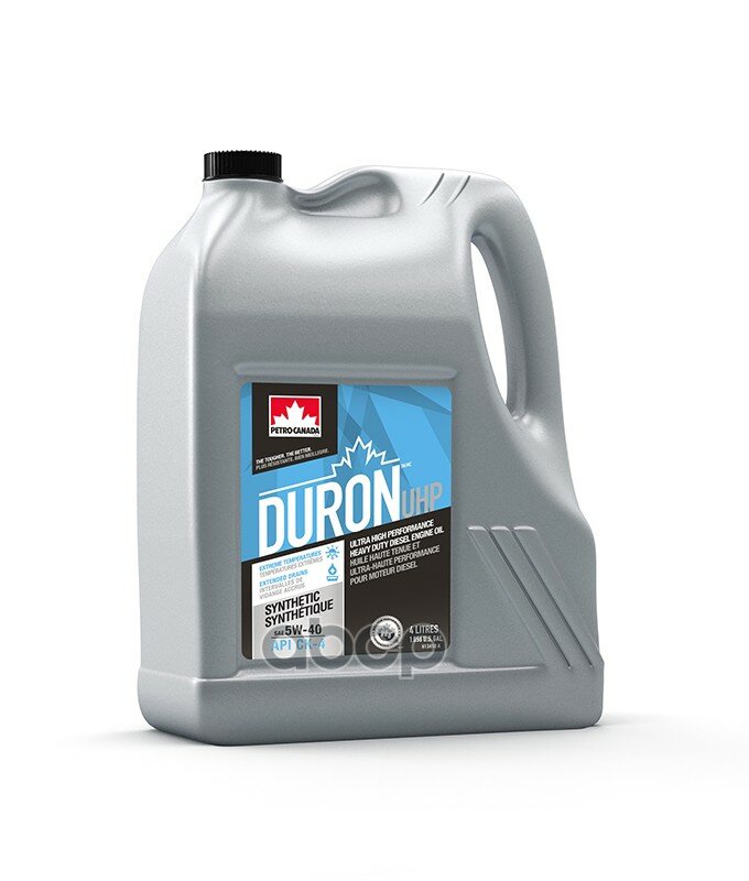 Масло Моторное Синтетическое Duron Synthetic Uhp 5w-40 4l PETRO-CANADA арт. DUHP54C16
