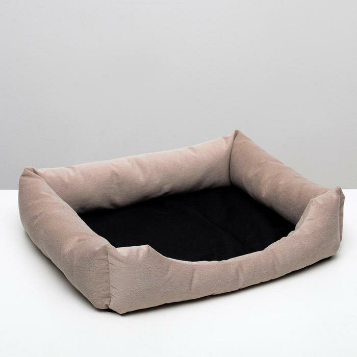 Пижон Лежанка-диван с двусторонней подушкой, 65 х 56 х 14 см, микс цветов - фотография № 4