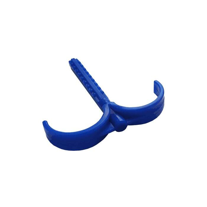 фото Крюк двухсторонний L=8см для труб Дн 10-32 в/к дюбель VALFEX 10162002