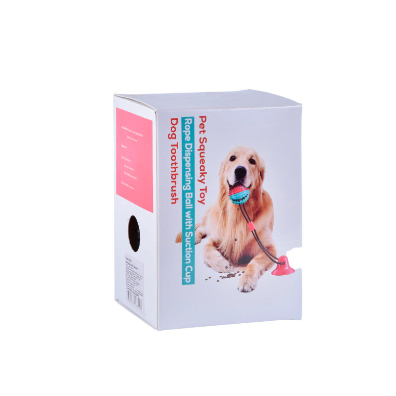 Игрушка для собак Home Collection Мяч Интерактивный с Присоской l=40 см d=8 см 1 шт - фотография № 1