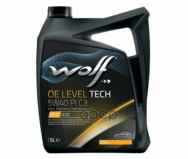 Синтетическое моторное масло Wolf OE Leveltech 5W40 PI C3