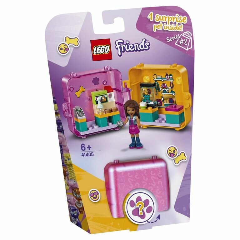 LEGO Friends Конструктор Игровая шкатулка Покупки Андреа, 41405