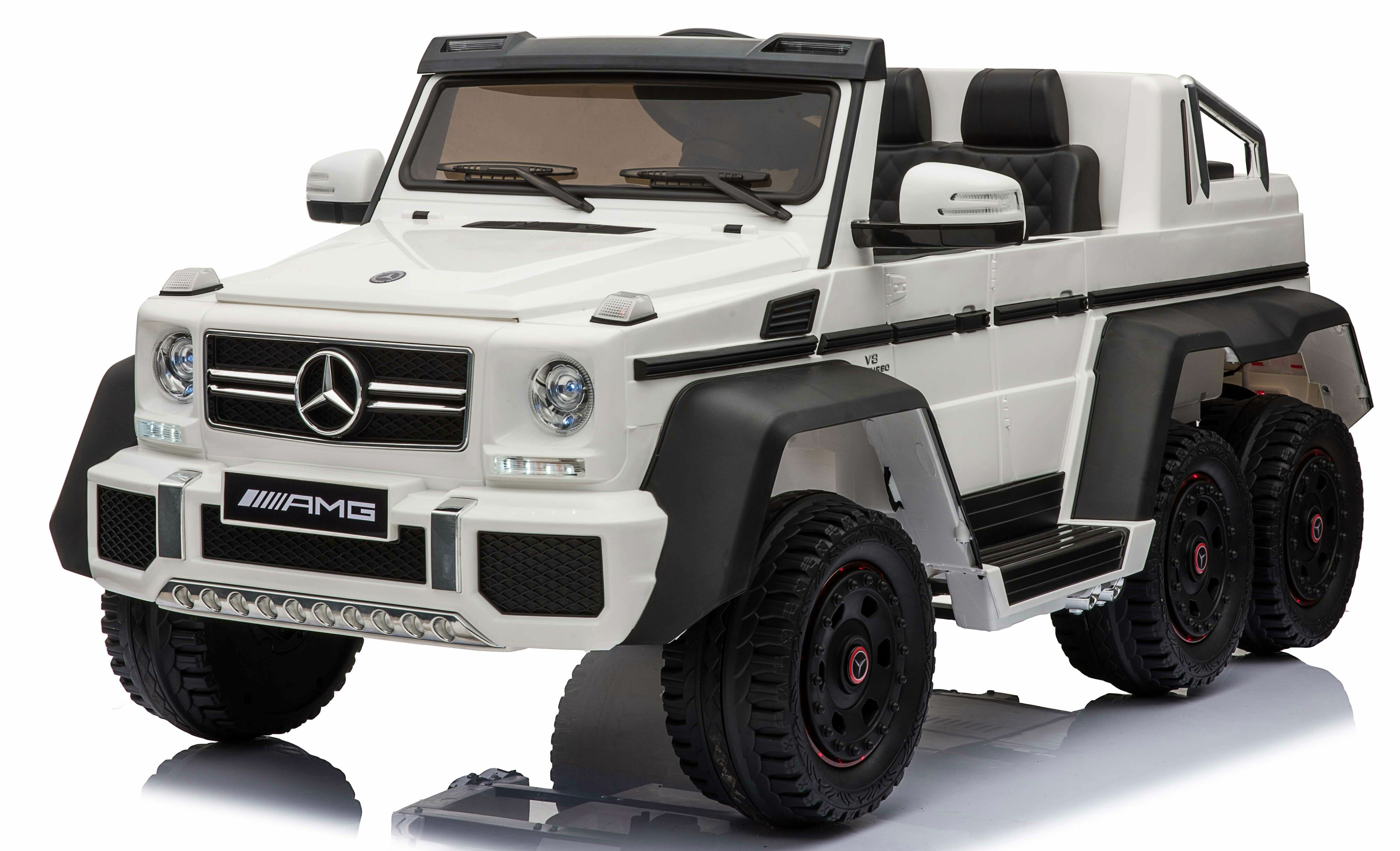 Электромобиль RiverToys Mercedes-Benz G63 AMG 4WD A006AA Белый