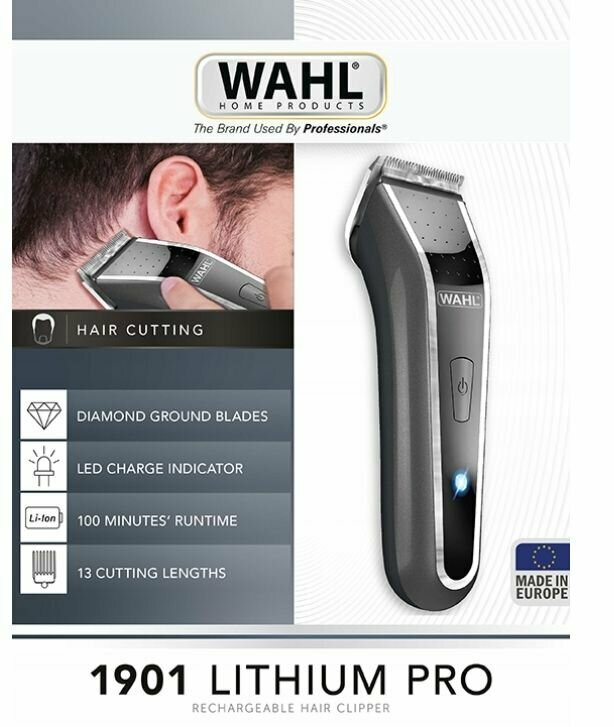 Машинка для стрижки Wahl Lithium Pro LED / 1901-0465 - фотография № 15