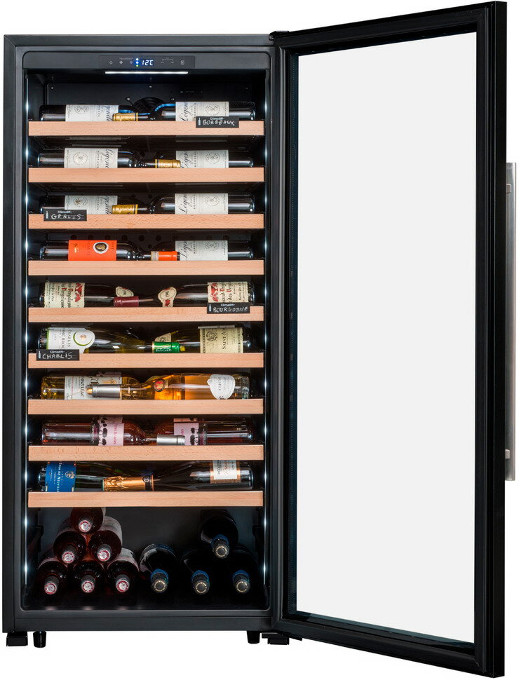 Отдельностоящий винный шкаф 51-100 бутылок Climadiff - фото №2