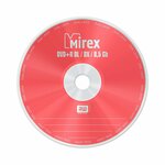 Диск DVD+R Mirex 8.5 Gb, 8x, Бум. конверт (1), Dual Layer (1/150) 1057108 {UL130062A8C} - изображение