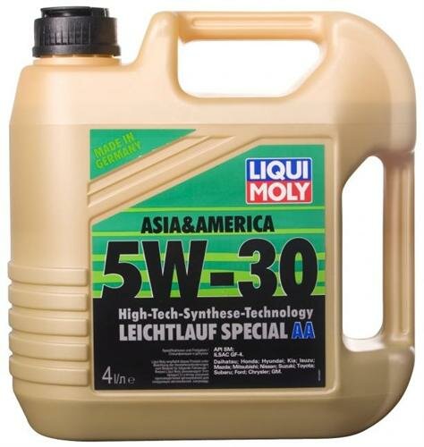 LIQUI MOLY 7516 5W-30 SP Special Tec AA 4л (НС-синт.мотор.масло)