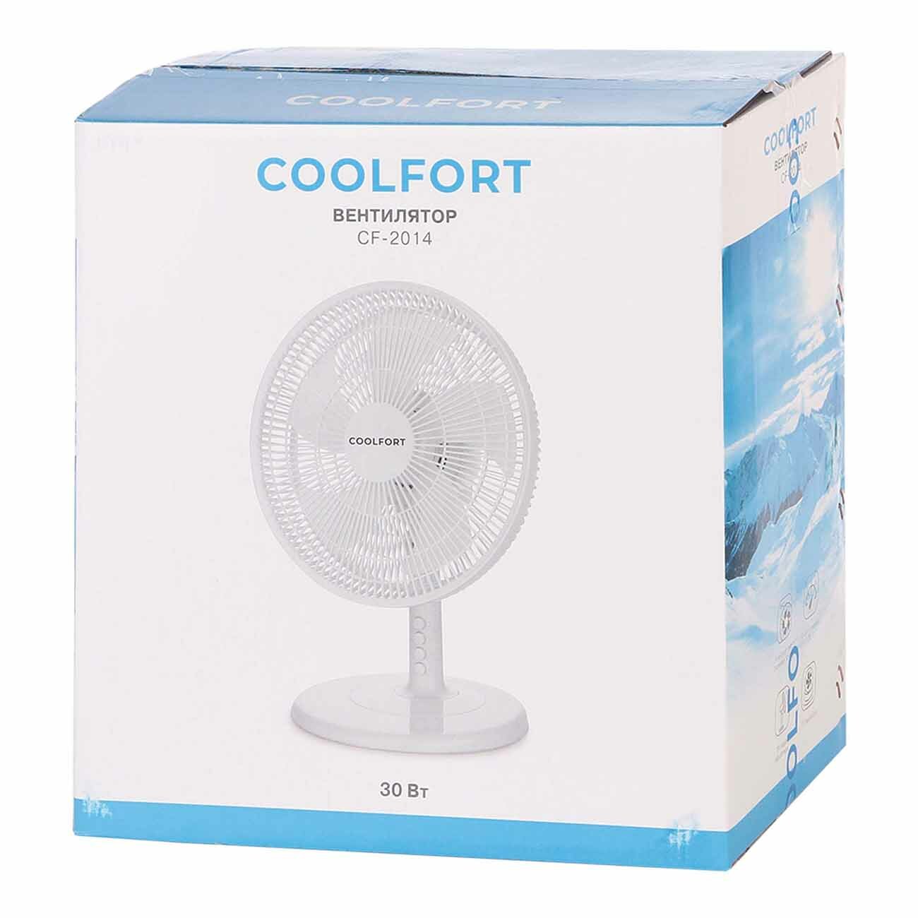 Вентилятор настольный Coolfort CF-2014 - фотография № 3