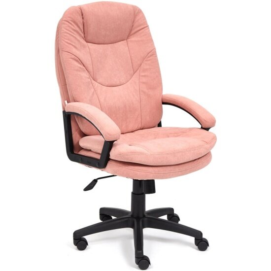 Кресло руководителя TETCHAIR COMFORT LT флок , розовый, 137