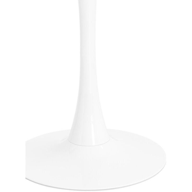 Стол для столовых SG_Tulip D90 белый - фотография № 3