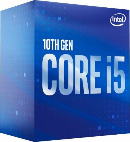 Процессор Intel Core i5-10400 BX8070110400 Comet Lake 6C/12T 2.9-4.3GHz (LGA1200, DMI 8GT/s, L3 12MB, UHD Graphics 630 1.1GHz, 14nm, 65W) Box