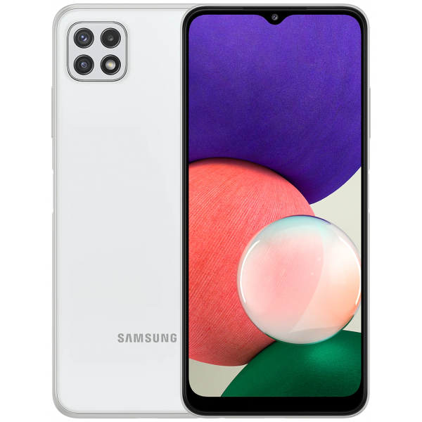 Смартфон Samsung Galaxy A22s 5G 4/64 ГБ, белый (Для других стран)