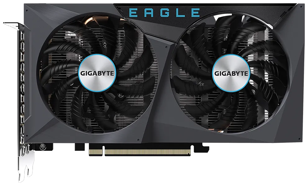 Видеокарта Gigabyte PCI-E NV RTX 3050 8GB GDDR6 GV-N3050EAGLE OC-8GD