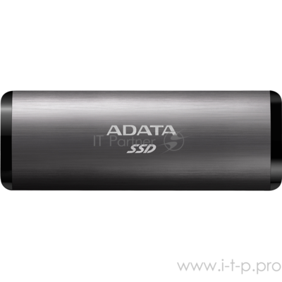 Накопитель внешний 1.8"; 256GB Adata SE760 Titan-Gray External SSD Ase760-256gu32g2-cti USB 3.2 Gen