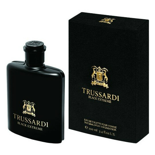 Туалетная вода Trussardi мужская Trussardi Black Extreme - 100 мл