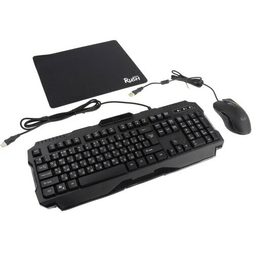 Комплект клавиатура + мышь + коврик SmartBuy SBC-307728G-K