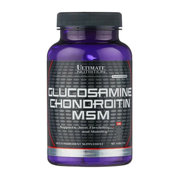 Ultimate Nutrition Glucosamine Chondroitin MSM 90 .