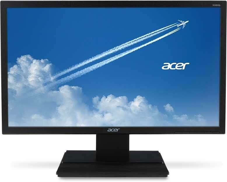 Монитор 24" Acer V246HQLbi черный VA 1920x1080 250 cd/m^2 5 ms VGA HDMI