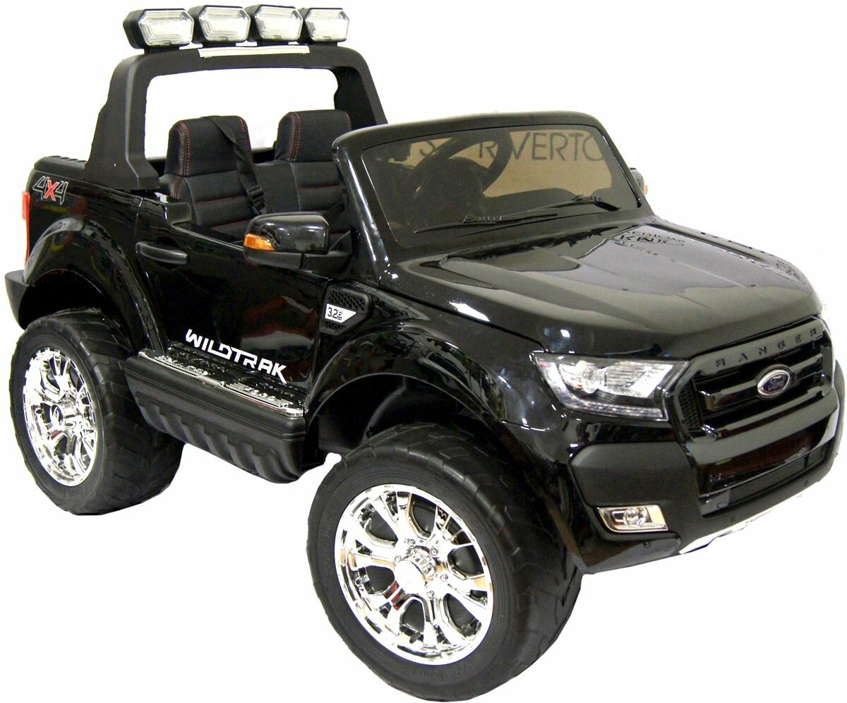 Электромобиль RiverToys NEW FORD RANGER 4WD Черный глянец