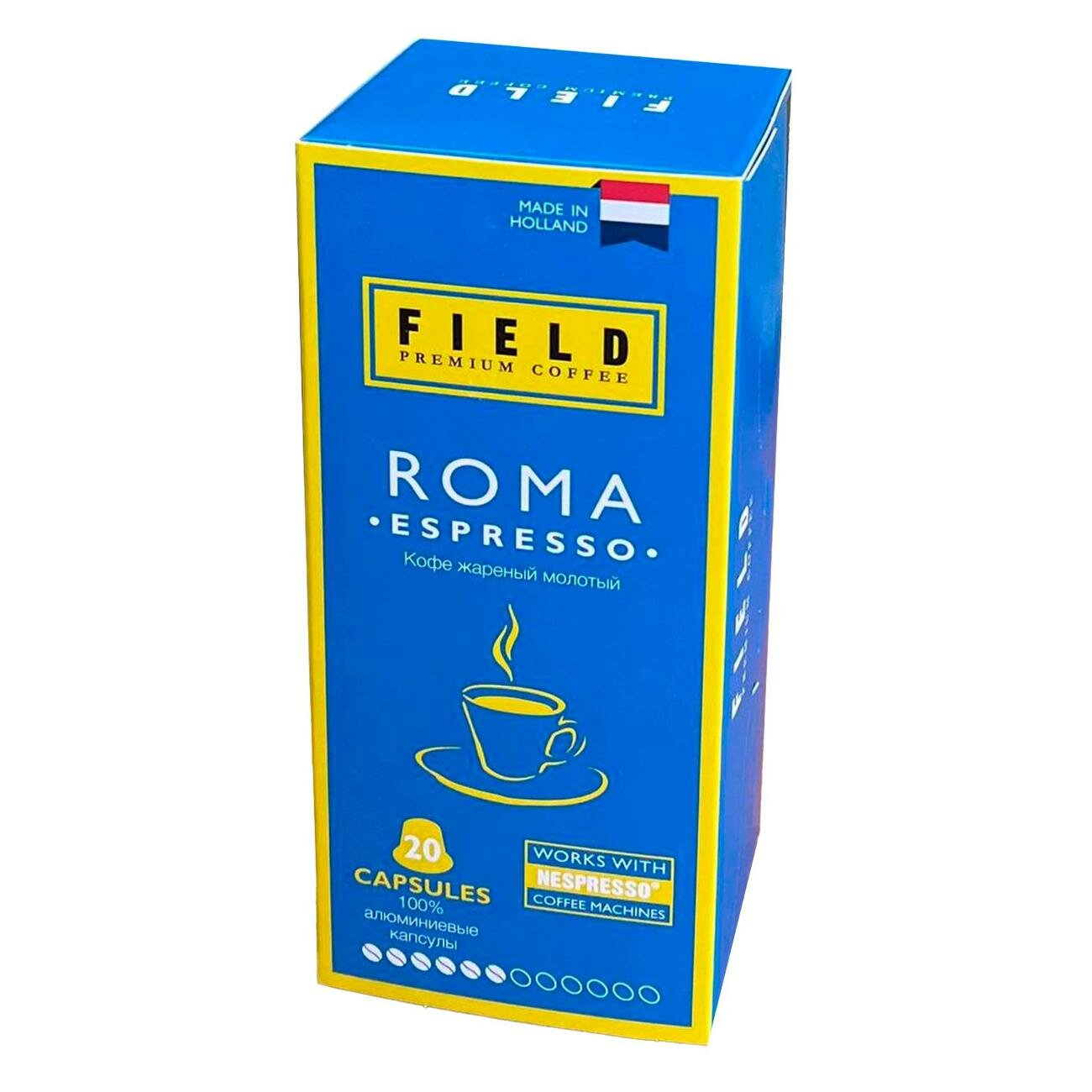 Кофе в капсулах Field Roma Espresso 20 шт