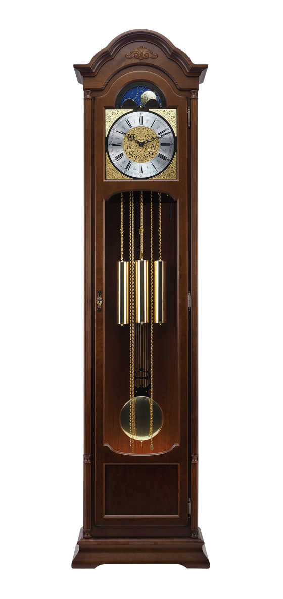 Деревянные напольные часы с боем Hermle 01231-030451