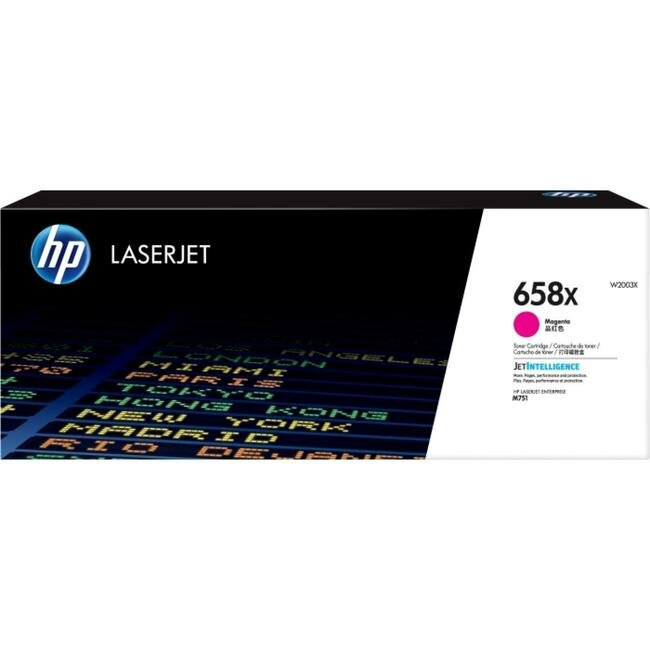 Картридж лазерный HP 658X (W2003X), magenta
