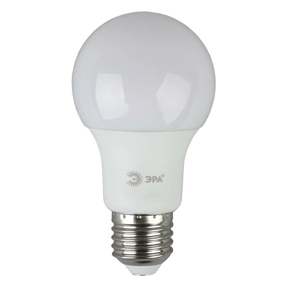 ЭРА Лампа светодиодная ЭРА E27 11W 4000K матовая LED A60-11W-840-E27 Б0029821