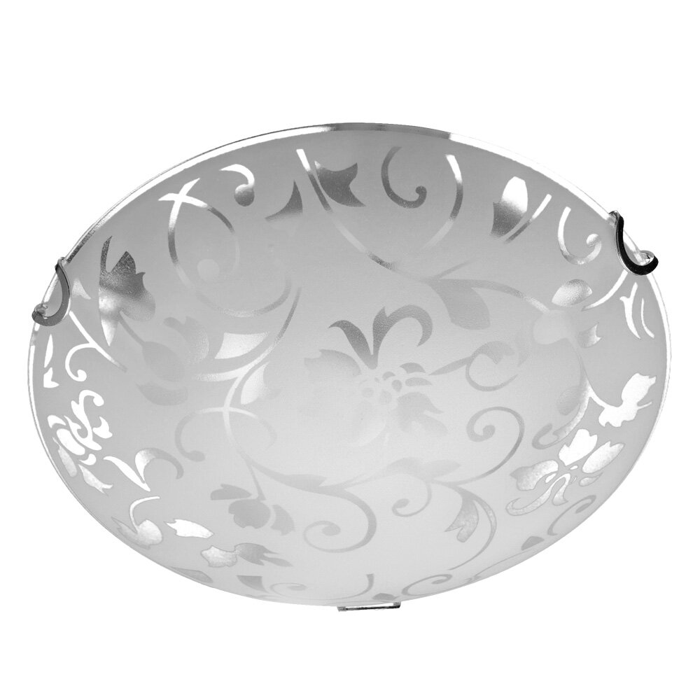 Настенно потолочный светильник Arte Lamp ORNAMENT A4120PL-1CC, Белый, E27