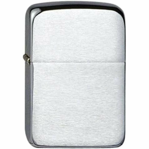 Zippo Зажигалка Zippo 1941 Brushed Chrome - фотография № 1