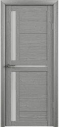 Межкомнатная дверь (комплект) Albero Тренд Т-5 ЕсоТех / Ясень дымчатый / Стекло мателюкс 70х200