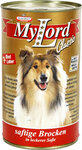 Dr. ALDER's My Lord Classic Консервы для собак Говядина/Печень (сочные кусочки в соусе) 12x1230 г. (820) - изображение