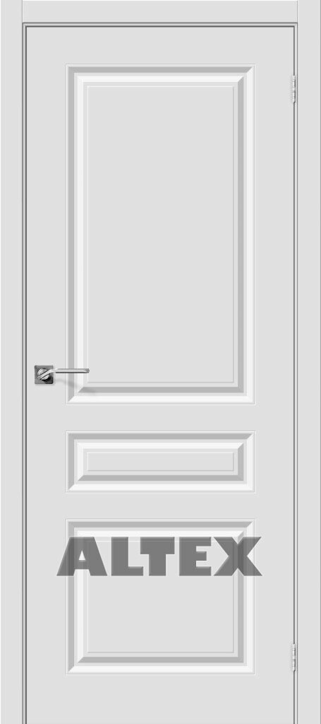 Межкомнатная дверь Скинни-14 П-23 (Белый) (Дверь ПВХ) 200*60