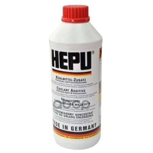 Антифриз Hepu Coolant G12 Концентрат Красный 15 Л P999-G12 HepuP999G12