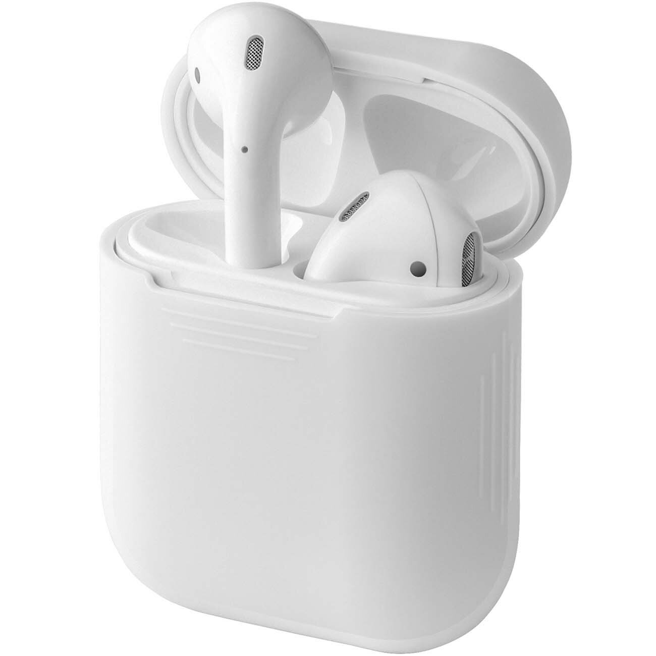 Силиконовый чехол INTERSTEP для AirPods прозрачный