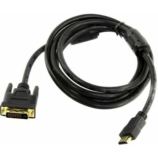 Кабель HDMI - DVI-D, 2м, TV-COM (LCG135F-2M)