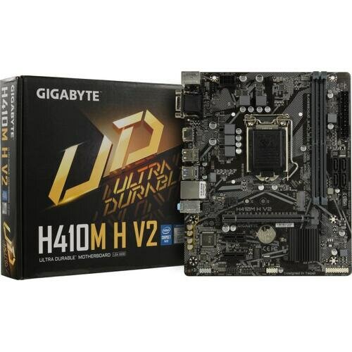 Материнская плата GIGABYTE H410M H V2 (rev. 1.0)