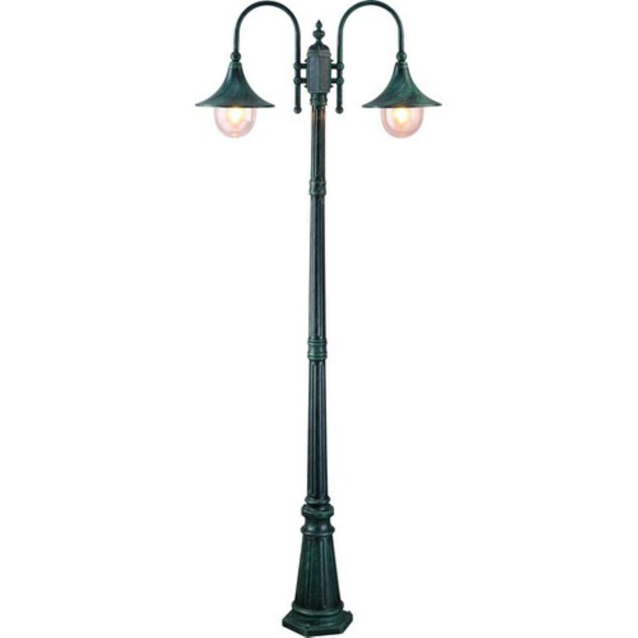 Уличный фонарный столб Arte Lamp Malaga A1086PA-2BG