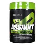 MusclePharm Assault Energy + Endurance, 333-345 г / 30 порций, Blue Raspberry / Черника Малина - изображение